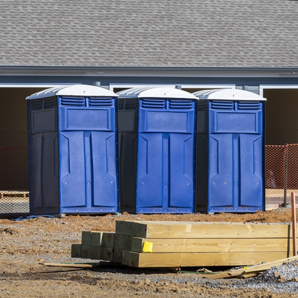 is there a specific order in which to place multiple portable toilets in Marland OK